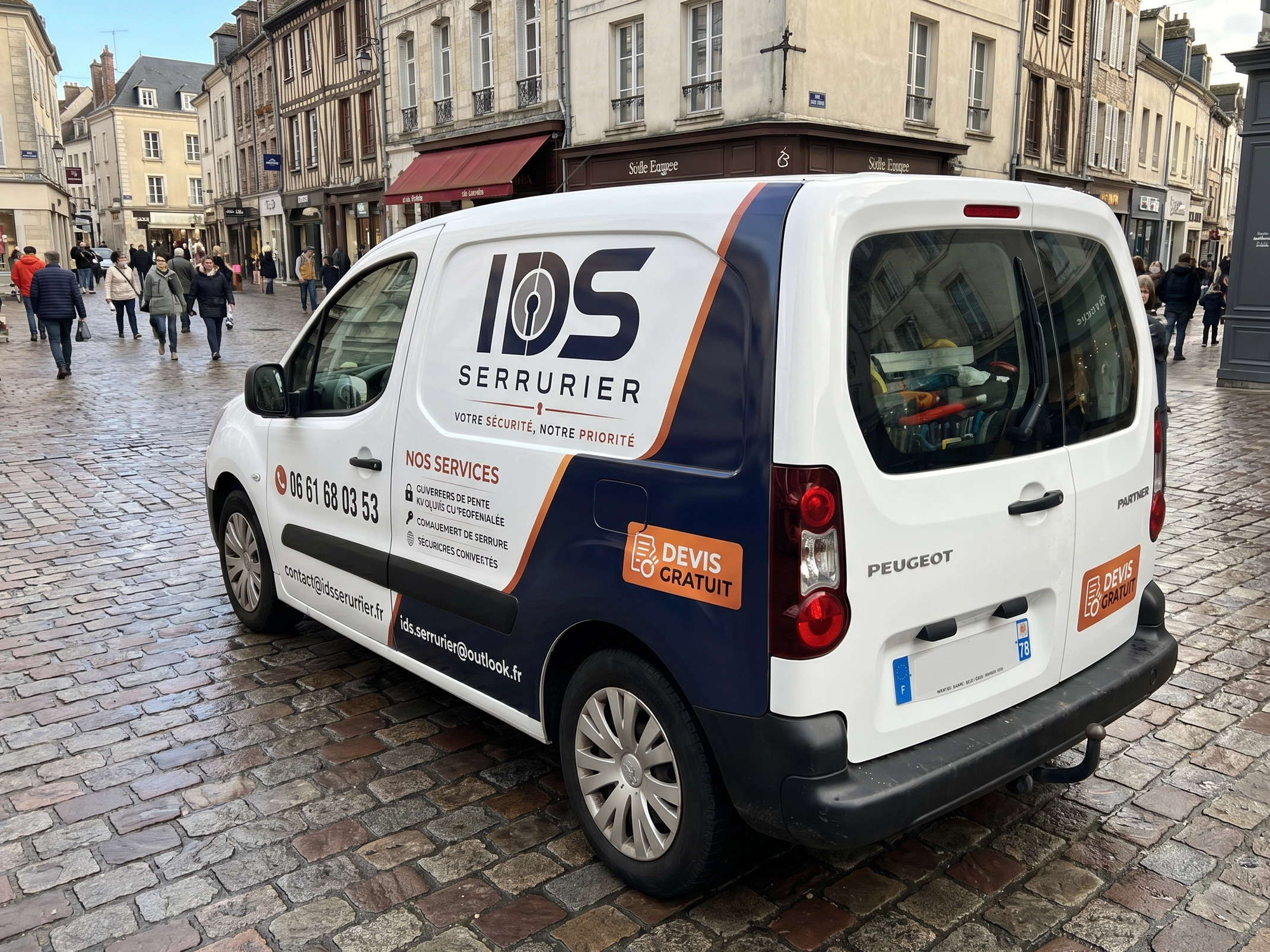 Véhicule d’intervention IDS Serrurier