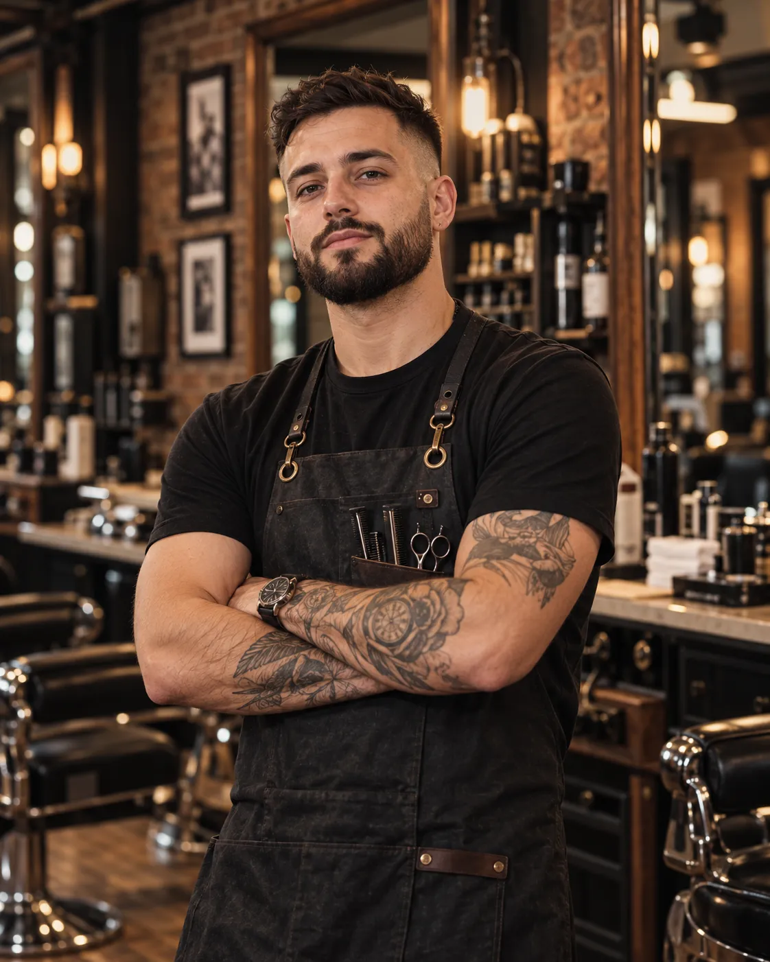 Maxime, fondateur et barbier MAXBARBER