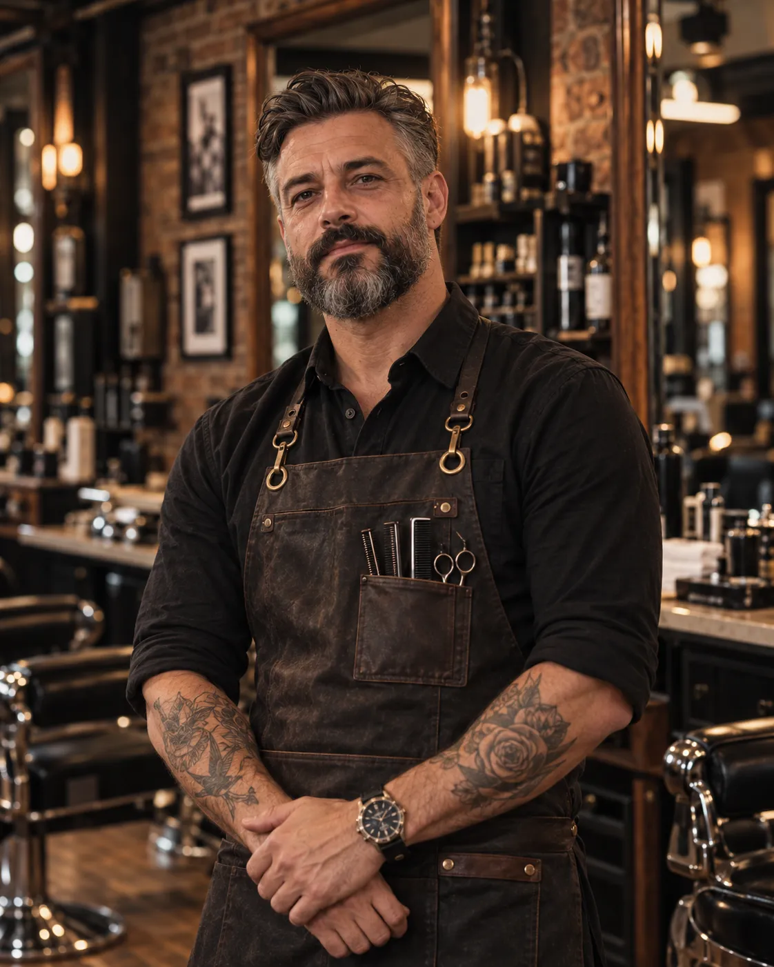 Théo, fondateur et barber expert MAXBARBER
