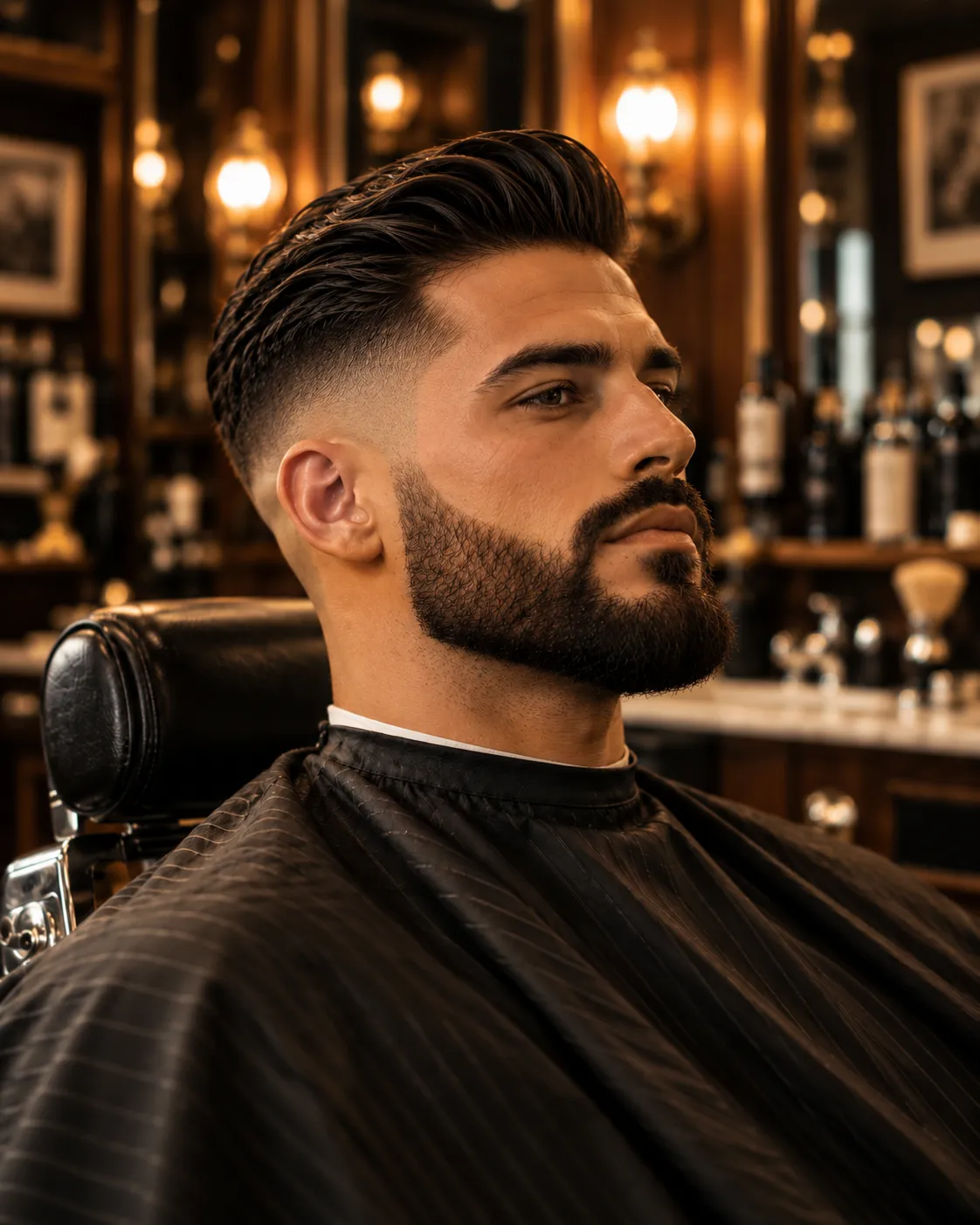Rasage traditionnel chez MAXBARBER